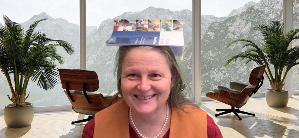 Bild für Blogbeitrag: Eva Laspas mit dem Businessroman "Ich bin. Du bist. Wir wirken"